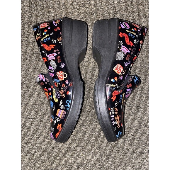 Easy Works by Easy Street Women Size 8 M Leeza Coffee Slip-On Clog Nursing Shoe - Picture 3 of 10